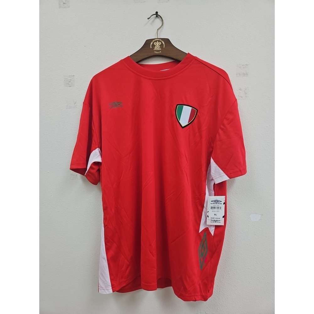 Umbro Mexico Jersey Shirt Xl  Futbol Soccer Red New Tags